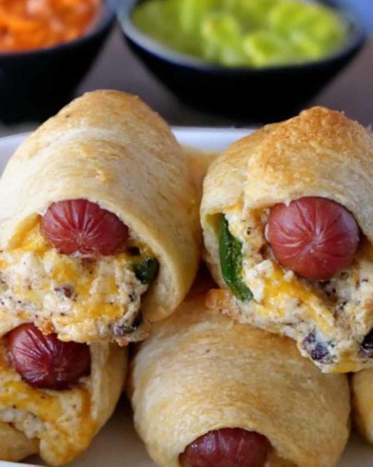 "Wickles Wicked Jalapeño Pigs in a Blanket: A Spicy Appetizer Delight!"