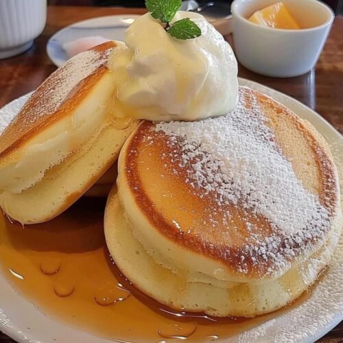 Fluffy Japanese Pancakes