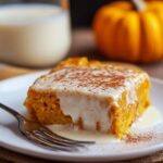 Pumpkin Spice Tres Leches Cake