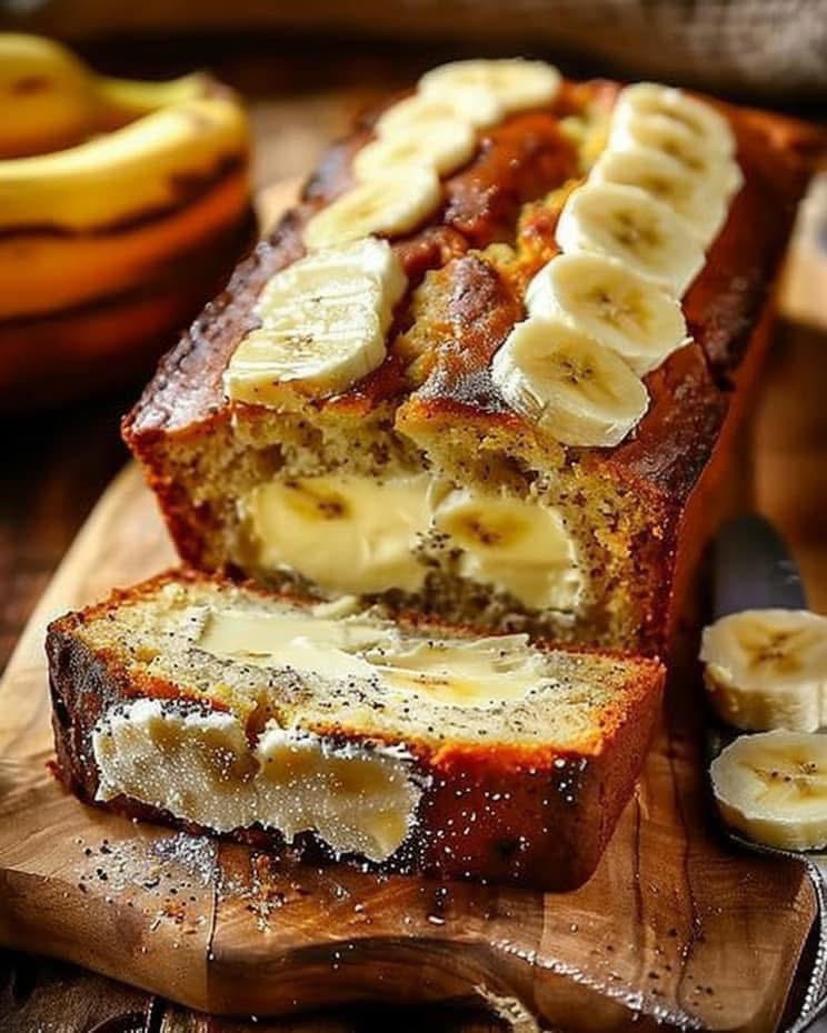 Cream Cheese Banana Bread Recipe