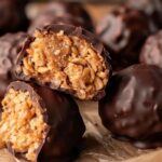 Peanut Butter Balls with Rice Krispies