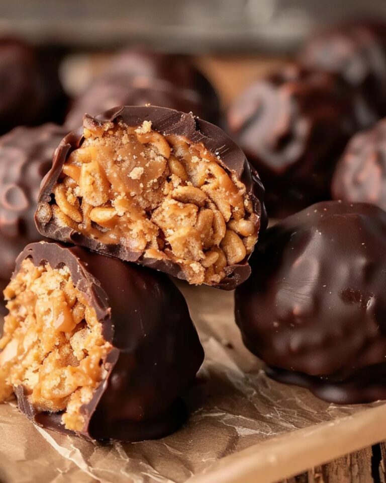 Peanut Butter Balls with Rice Krispies