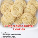 3-Ingredient Butter Cookies