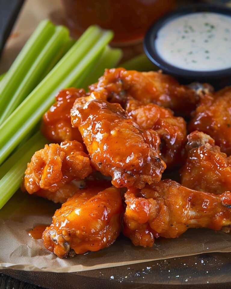 Crispy Buffalo Wings Recipe