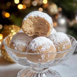 3-Ingredient Peanut Butter Snowballs